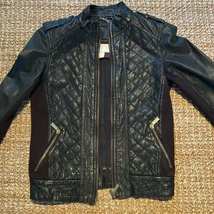 Michael Michael Kors leather jacket. Size XXS.